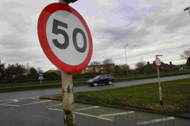 Speed limit on Dorset Way is dropping to 50mph